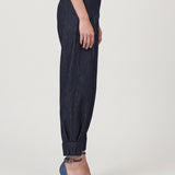 LACİVERT BALON KOT PANTOLON