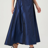 NAVY BLUE POCKET STONE TATA SKIRT