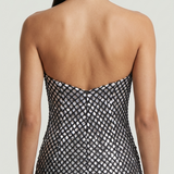 STRAPLEZ PULLU ABİYE ELBİSE
